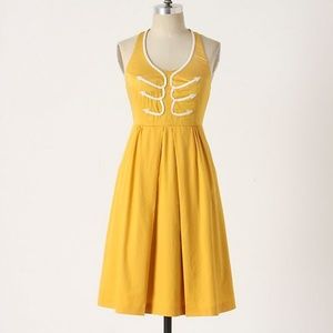 Anthropologie Anchors Aweigh Halter Dress, Floreat